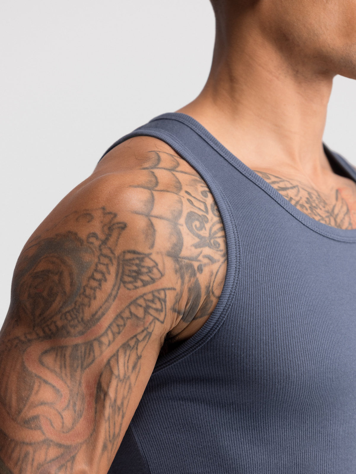 Premium Ultra-Soft Cotton Fitted Tank 3 Pack